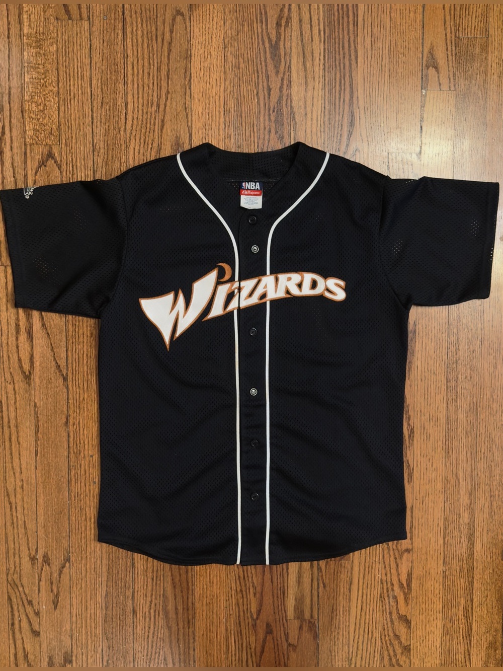 Rare Vintage Washington Wizards Baseball Jersey